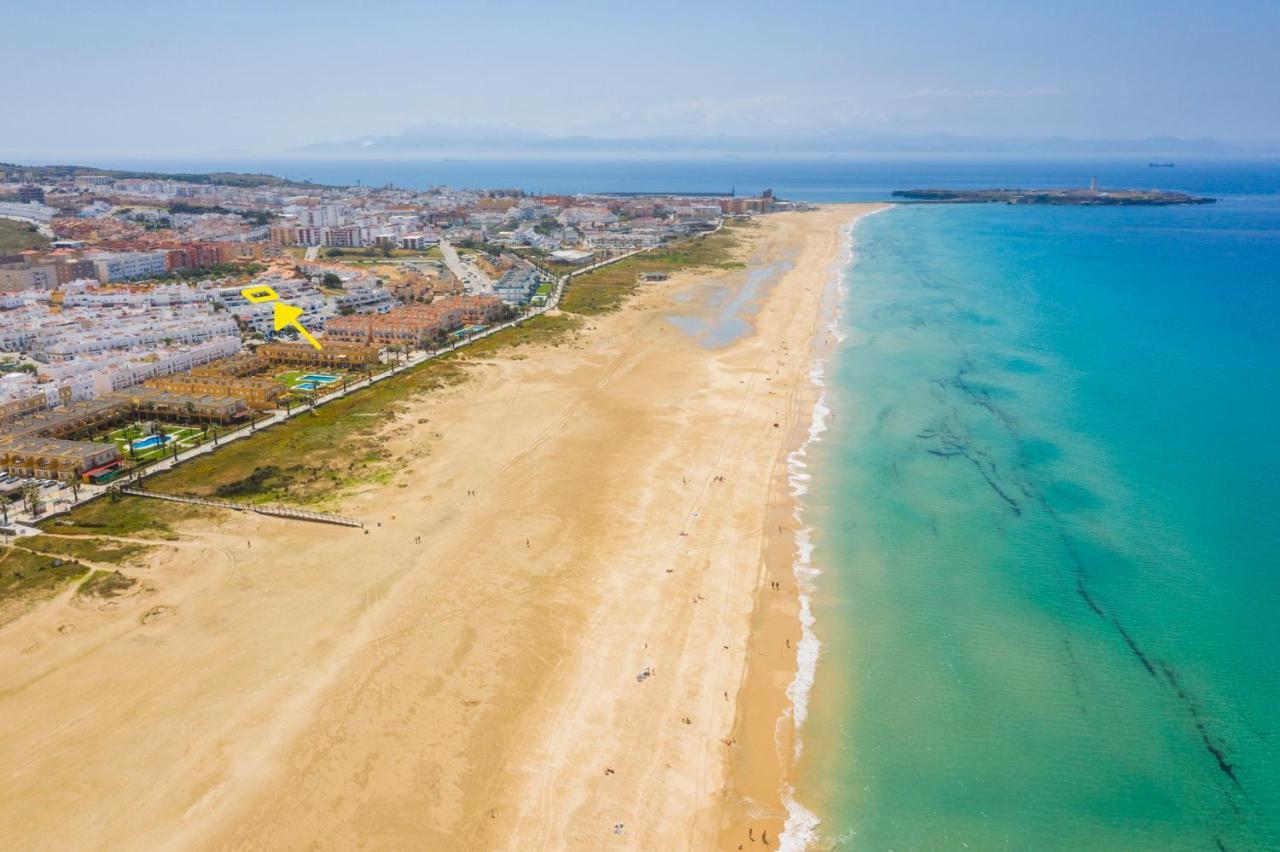 Apartamento Con Terraza Tarifa Bagian luar foto